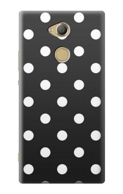 S2299 Black Polka Dots Case For Sony Xperia XA2 Ultra