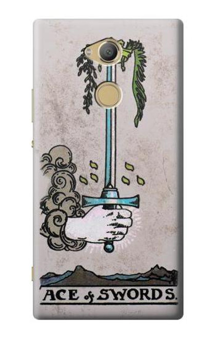 S2482 Tarot Card Ace of Swords Case For Sony Xperia XA2 Ultra