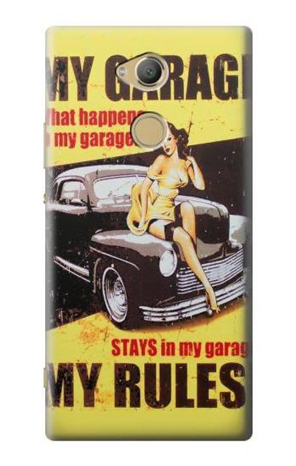 S3198 My Garage Pinup Girl Case For Sony Xperia XA2 Ultra