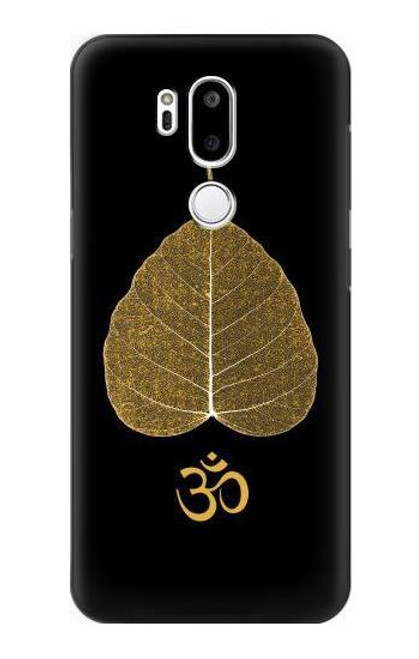 S2331 Gold Leaf Buddhist Om Symbol Case For LG G7 ThinQ
