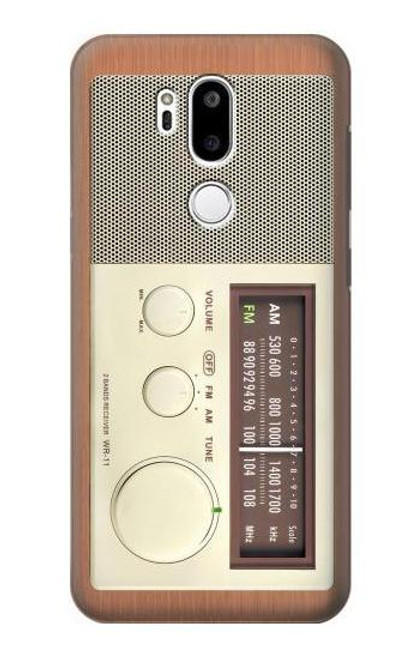 S3165 FM AM Wooden Receiver Graphic Case For LG G7 ThinQ