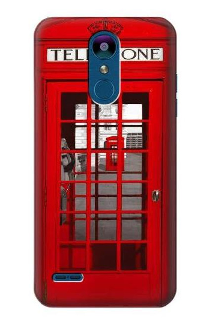 S0058 British Red Telephone Box Case For LG K8 (2018)