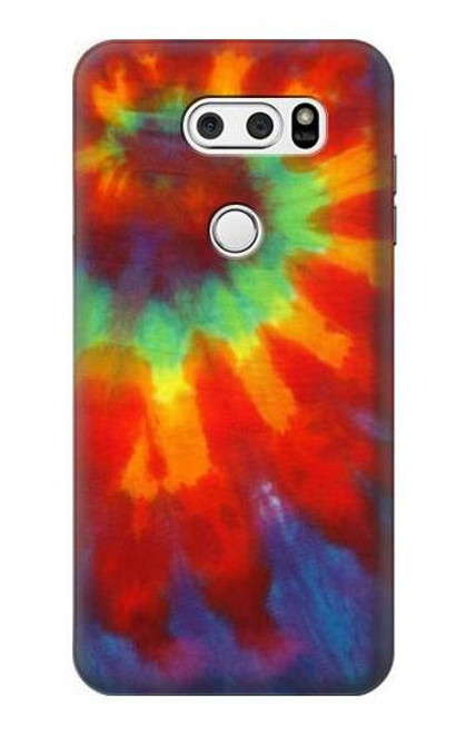 S2985 Colorful Tie Dye Texture Case For LG V30, LG V30 Plus, LG V30S ThinQ, LG V35, LG V35 ThinQ