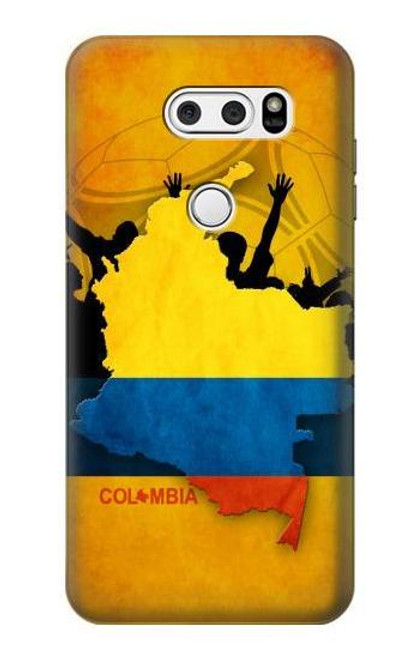 S2996 Colombia Football Soccer Copa 2016 Case For LG V30, LG V30 Plus, LG V30S ThinQ, LG V35, LG V35 ThinQ