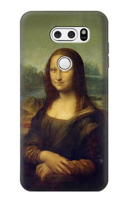 S3038 Mona Lisa Da Vinci Painting Case For LG V30, LG V30 Plus, LG V30S ThinQ, LG V35, LG V35 ThinQ