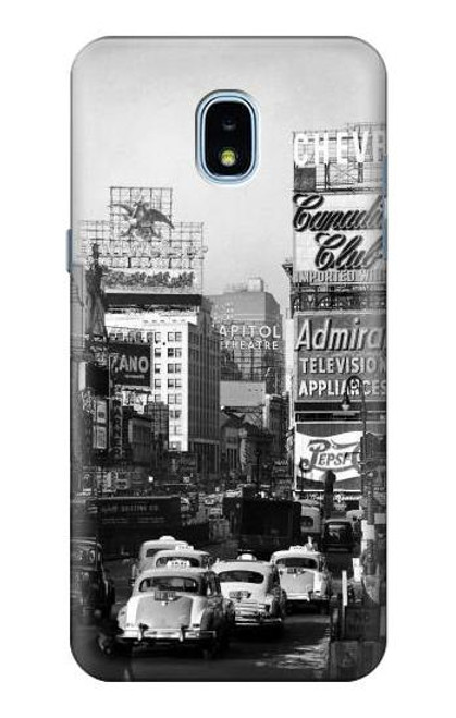 S0182 Old New York Vintage Case For Samsung Galaxy J3 (2018), J3 Star, J3 V 3rd Gen, J3 Orbit, J3 Achieve, Express Prime 3, Amp Prime 3