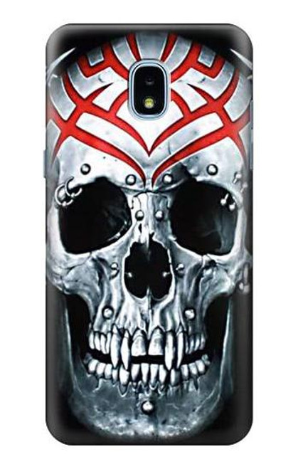 S0223 Vampire Skull Tattoo Case For Samsung Galaxy J3 (2018), J3 Star, J3 V 3rd Gen, J3 Orbit, J3 Achieve, Express Prime 3, Amp Prime 3