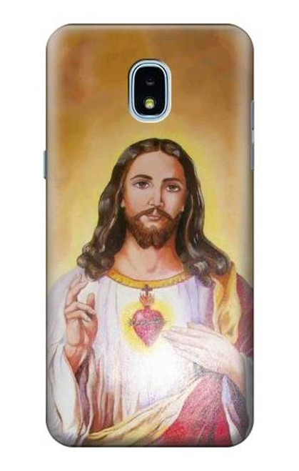 S0798 Jesus Case For Samsung Galaxy J3 (2018), J3 Star, J3 V 3rd Gen, J3 Orbit, J3 Achieve, Express Prime 3, Amp Prime 3