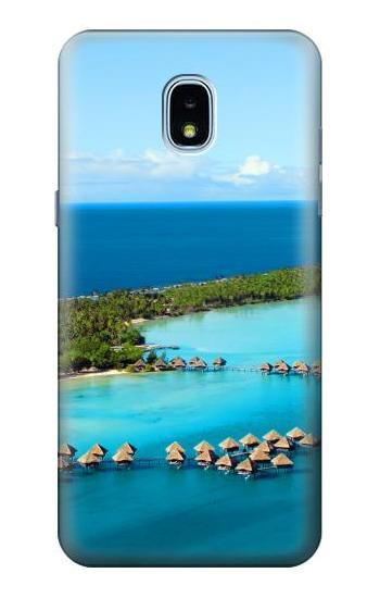 S0844 Bora Bora Island Case For Samsung Galaxy J3 (2018), J3 Star, J3 V 3rd Gen, J3 Orbit, J3 Achieve, Express Prime 3, Amp Prime 3