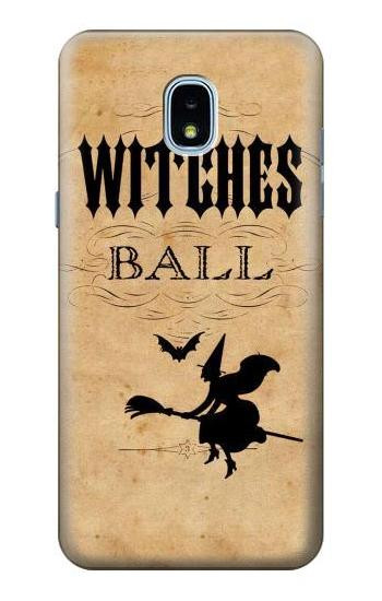 S2648 Vintage Halloween The Witches Ball Case For Samsung Galaxy J3 (2018), J3 Star, J3 V 3rd Gen, J3 Orbit, J3 Achieve, Express Prime 3, Amp Prime 3