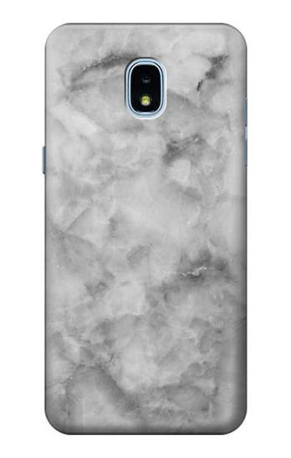 S2845 Gray Marble Texture Case For Samsung Galaxy J3 (2018), J3 Star, J3 V 3rd Gen, J3 Orbit, J3 Achieve, Express Prime 3, Amp Prime 3