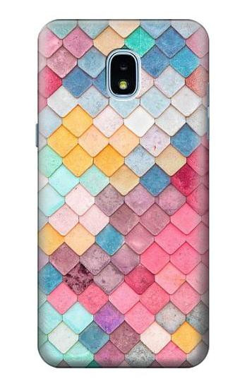 S2947 Candy Minimal Pastel Colors Case For Samsung Galaxy J3 (2018), J3 Star, J3 V 3rd Gen, J3 Orbit, J3 Achieve, Express Prime 3, Amp Prime 3