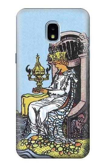 S3067 Tarot Card Queen of Cups Case For Samsung Galaxy J3 (2018), J3 Star, J3 V 3rd Gen, J3 Orbit, J3 Achieve, Express Prime 3, Amp Prime 3