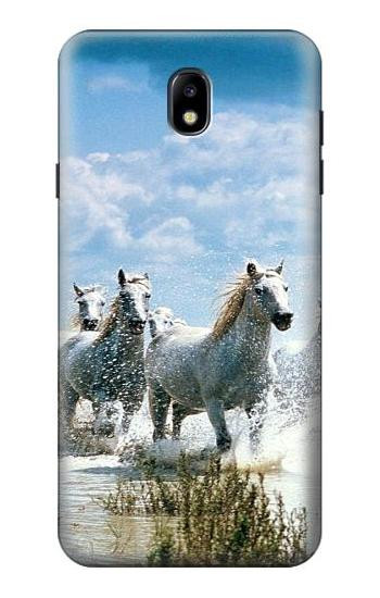 S0250 White Horse 2 Case For Samsung Galaxy J7 (2018), J7 Aero, J7 Top, J7 Aura, J7 Crown, J7 Refine, J7 Eon, J7 V 2nd Gen, J7 Star