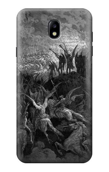 S1026 Gustave Dore Paradise Lost Case For Samsung Galaxy J7 (2018), J7 Aero, J7 Top, J7 Aura, J7 Crown, J7 Refine, J7 Eon, J7 V 2nd Gen, J7 Star