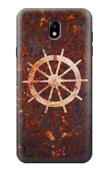 S2766 Ship Wheel Rusty Texture Case For Samsung Galaxy J7 (2018), J7 Aero, J7 Top, J7 Aura, J7 Crown, J7 Refine, J7 Eon, J7 V 2nd Gen, J7 Star