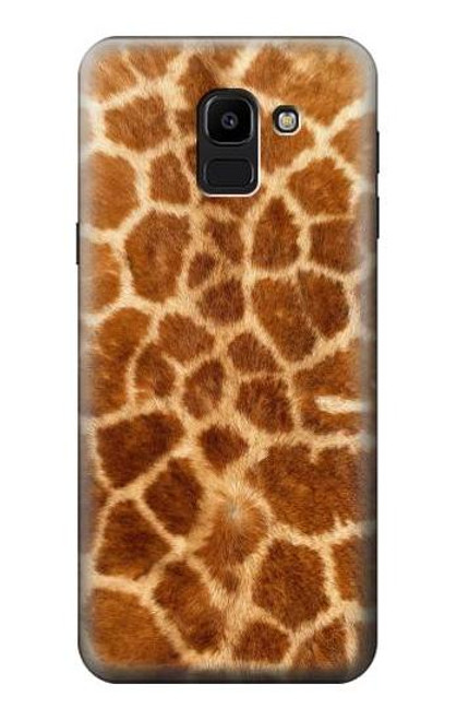 S0422 Giraffe Skin Case For Samsung Galaxy J6 (2018)
