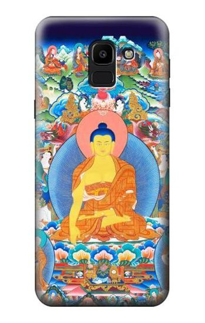 S1256 Buddha Paint Case For Samsung Galaxy J6 (2018)