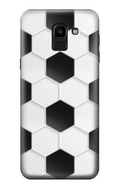 S2061 Football Soccer Pattern Case For Samsung Galaxy J6 (2018)
