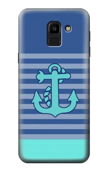 S2081 Nautical Anchor Case For Samsung Galaxy J6 (2018)