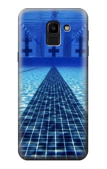 S2429 Swimming Pool Case For Samsung Galaxy J6 (2018)