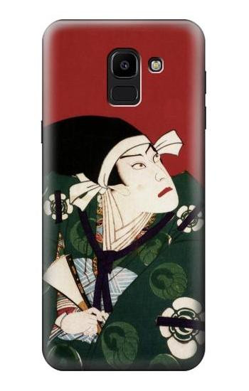 S2498 Japan Art Toyohara Kunichika Case For Samsung Galaxy J6 (2018)