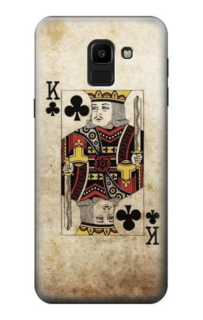 S2528 Poker King Card Case For Samsung Galaxy J6 (2018)