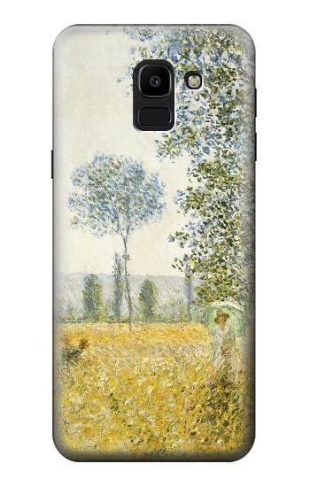S2682 Claude Monet Fields In Spring Case For Samsung Galaxy J6 (2018)