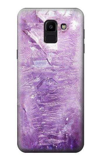 S2690 Amethyst Crystals Graphic Printed Case For Samsung Galaxy J6 (2018)