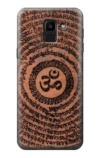 S2874 Om Symbol Tattoo Case For Samsung Galaxy J6 (2018)