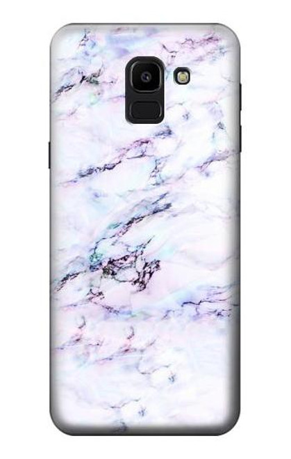 S3215 Seamless Pink Marble Case For Samsung Galaxy J6 (2018)