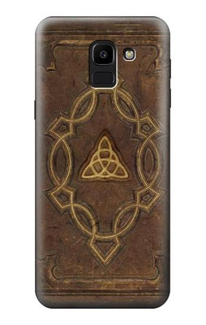 S3219 Spell Book Cover Case For Samsung Galaxy J6 (2018)