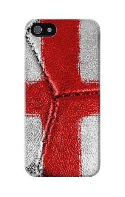 S3316 England Flag Vintage Football Graphic Case For iPhone 5C