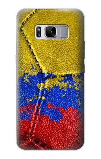 S3306 Colombia Flag Vintage Football Graphic Case For Samsung Galaxy S8 Plus