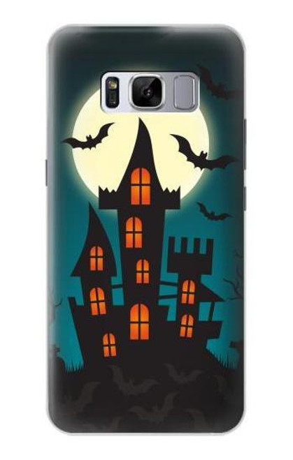 S3268 Halloween Festival Castle Case For Samsung Galaxy S8