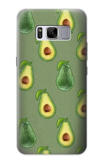 S3285 Avocado Fruit Pattern Case For Samsung Galaxy S8