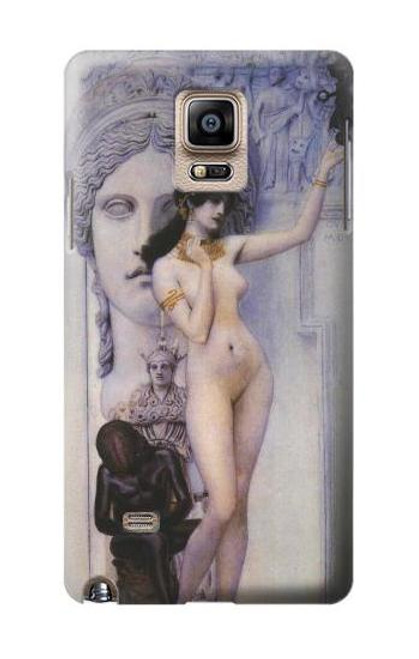 S3353 Gustav Klimt Allegory of Sculpture Case For Samsung Galaxy Note 4