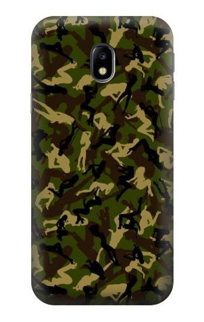 S3356 Sexy Girls Camo Camouflage Case For Samsung Galaxy J3 (2017) EU Version