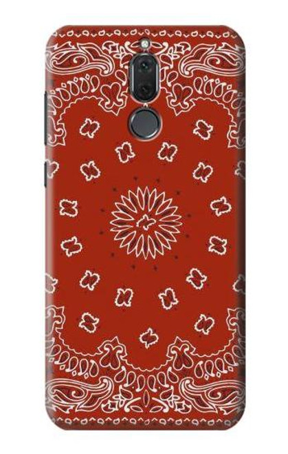 S3355 Bandana Red Pattern Case For Huawei Mate 10 Lite