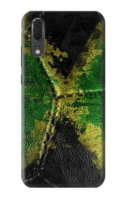 S3319 Jamaica Flag Vintage Football Graphic Case For Huawei P20