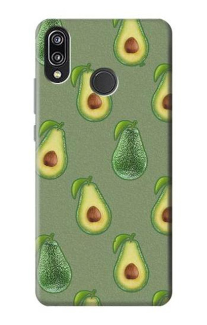 S3285 Avocado Fruit Pattern Case For Huawei P20 Lite