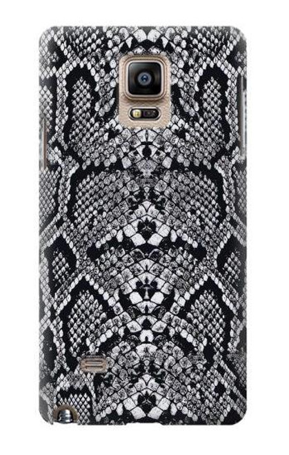 S2855 White Rattle Snake Skin Graphic Printed Case For Samsung Galaxy Note 4