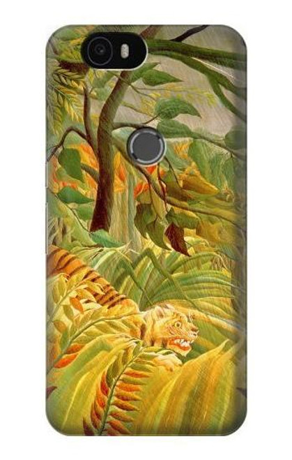 S3344 Henri Rousseau Tiger in a Tropical Storm Case For Huawei Nexus 6P