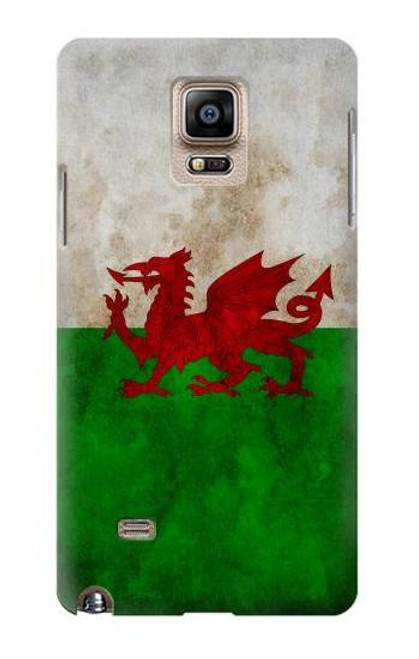 S2976 Wales Football Soccer Euro 2016 Flag Case For Samsung Galaxy Note 4