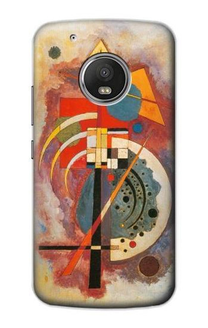 S3337 Wassily Kandinsky Hommage a Grohmann Case For Motorola Moto G5 Plus