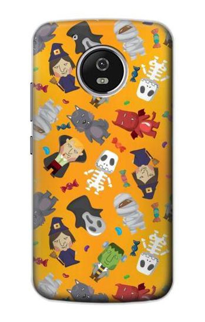 S3275 Cute Halloween Cartoon Pattern Case For Motorola Moto G5