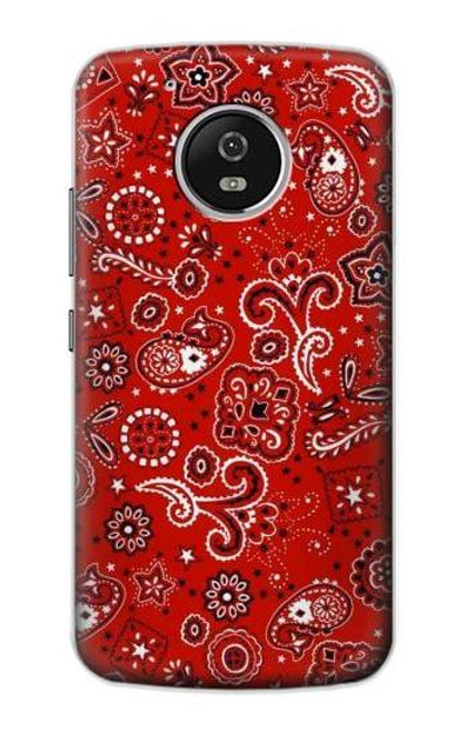 S3354 Red Classic Bandana Case For Motorola Moto G5