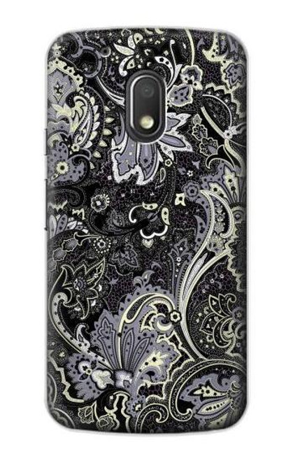 S3251 Batik Flower Pattern Case For Motorola Moto G4 Play