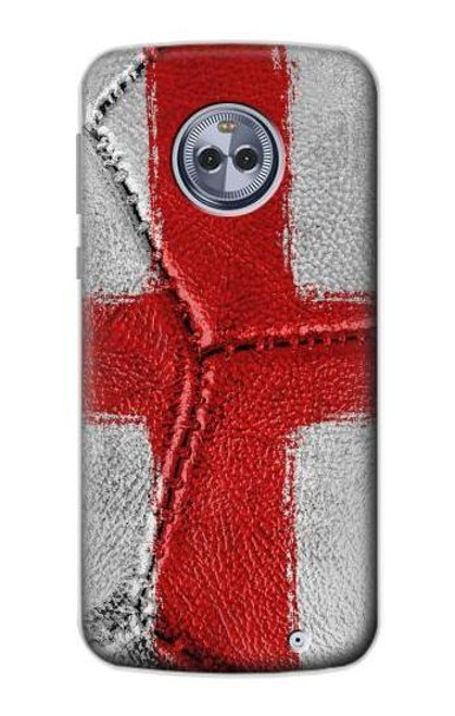 S3316 England Flag Vintage Football Graphic Case For Motorola Moto X4