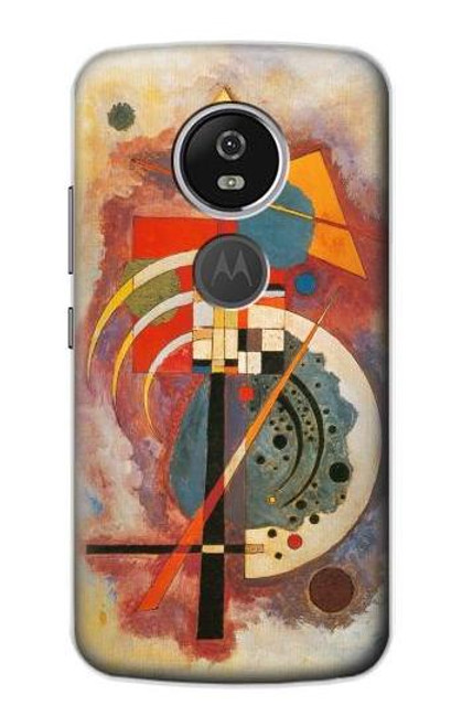 S3337 Wassily Kandinsky Hommage a Grohmann Case For Motorola Moto E5 Plus